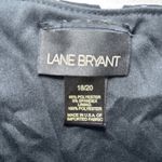 Lane Bryant  Polka Dot Black White Sleeveless Dress 18/20 Lined‎ Spring Party Photo 4