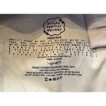 FUTURE FANTASY DELIGHT Slit Weave Graphic Leggings Streetwear Rave Festival Sz M Black Size M Photo 9