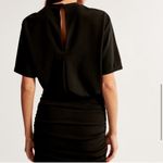 Abercrombie & Fitch Abercrombie Ruched Knit Mini Dress size L Photo 1