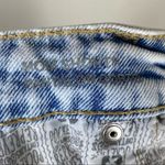 Wild Fable  Light Acid Wash Distressed Denim Mom Shorts Photo 3