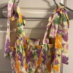 SheIn Corset Floral Top Photo 3