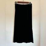 Sag Harbor Vintage Petite Black Velvet Pencil Skirt PS Photo 4