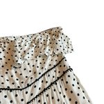 Lovers + Friends Carver White Black Polka Dot Jumpsuit Cropped Length Photo 3