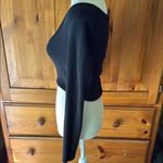 ZARA Black Women's long sleeve Crop Top. Size Medium. Photo 1