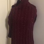 Daniel Cremieux  burgundy sweater Photo 1