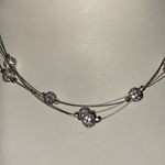 Swavorski Swarovski Floating Wire Bead Necklace Photo 2