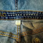 LC Lauren Conrad Lauren Conrad Dark-wash Five Pocket Denim Shorts Size 16 Photo 1