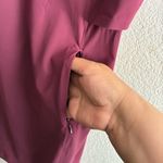 Lululemon Athletica & Go Endeavor Short Sleeve Dress Red Grape 4 Photo 4