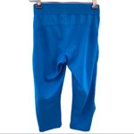 Adidas blue tech fit cool Capri tights XS Photo 1