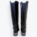 Guess Women's Black Leather Knee-High Boots Size 7 Photo 3
