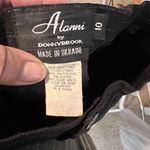 Alanni by DonnyBrook Brown Pinstripe High Waist Pleated Dress Pants SZ Photo 6