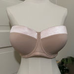 DELIMIRA Women's Underwire Contour Full Coverage Strapless Bra Plus Size 46C Pink Photo 0