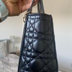 Womens Small Black & Gold Crossbody Purse Ladies Stylish Casual Handbag Photo 2