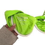 frankie's bikinis Ribbed Bikini Set Green Glow NWOT Large Photo 3