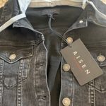 Boutique Risen Black Jean Jacket Photo 6