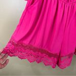 Vava by Joy Han Pia Off The Shoulder Pink Romper S Photo 5