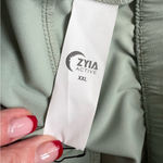 Zyia  Active NWY Muted Moss Club Shorts Size XXL Green Athletic Shorts NEW Photo 4