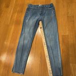 Kensie  vintage luxe the ultimate high rise skinny distressed jeans 8/29. Photo 3