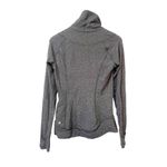 Lululemon  Think‎ Fast Heathered Herringbone Pullover Lightweight Zip Up Jacket 6 Photo 4