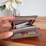 Coach NWT Snap Wallet With Patchwork And Snake Print Photo 4