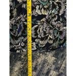 Liz Claiborne  Dress Navy Blue Floral Women’s SizeXL Polyester Spandex Cap Sleeve Photo 3