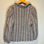 Vintage Donnkenny Textured Stripe Wool Blend Blazer Jacket Photo 3