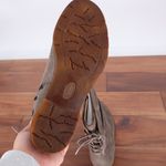 Sofft Sharnell Low Waterproof Taupe Suede Lace Up Side Zip Boots Women's Size 8 Tan Photo 7