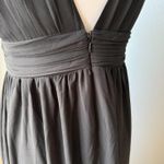 Lulus Heavenly Hues Black Maxi Dress Size Medium Photo 8