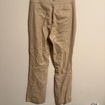 Kate Spade  Khaki Beige Pull On 3-Button Pants- Size 4 Photo 3