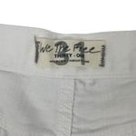 Free People  Loving Good Vibrations High Rise Denim Shorts White Size 31 Photo 9