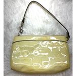 Coach  Patent Leather Signature Wristlet Photo 1