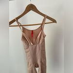 Spanx  Beige Open Bust‎ Mid Thigh Bodysuit Size Small Photo 3