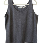 Neiman Marcus Cashmere Collection 100% Cashmere Tank Top Gray Size XL Photo 0