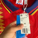 Adidas NWT Spain Women's Retro Layered Jersey, Sz XS Photo 3
