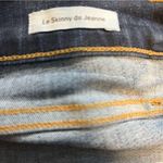 frame denim FRAME Jeans Le Skinny de Jeanne Raw Stagger Hem Jeans in Farrell Sz 24 EUC Photo 11