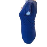 Kenar Blue Round Neck Short Sleeve T-Shirt Size Small Photo 2