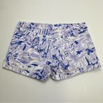 Lilly Pulitzer  The Callahan Shorts Lilac Purple‎ Sail Boat Shorts Size 6 *FLAWED Photo 15