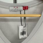 n:philanthropy  Leonardo Twist Hem Dress Light Grey size Extra Small NWT Photo 8