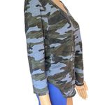 Dylan Camo Print V Neck 3/4 Sleeve T-Shirt Women’s Size Small Photo 1