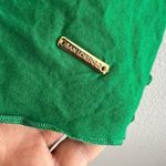 San Lorenzo Green Cold Shoulder Summer Cover Up 100% Cotton Medium Photo 5