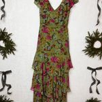 WAYF  cut out tiered ruffle maxi DRESS SMALL Photo 6