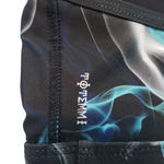 Totemmi  Sports Bra Size Medium Yoga Athletic Activewear Stappy Smoky Pattern Photo 3