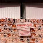 American Eagle  Outfitters High Waist Orange and Blue Shorts Photo 1