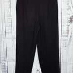 Talbots  NWT Size 16 Classic Black 100% Silk Dress Pants Photo 0