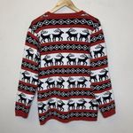 Merry Christmas Womens Cardigan Knit Sweater Holiday Long Sleeve Red Size Large Photo 9