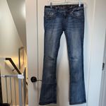 Rock Revival  Julee Bootcut Stretch Mid-Rise Jean Embroidered Flap Pocket 27x34 Photo 1