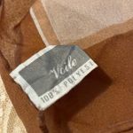 Scala Vintage Collezione Straw Cotton Ruched Slouch Hat Photo 4