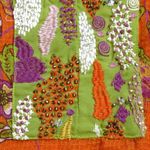 NWT Rara Avis by Iris Apfel Bird Floral Print Caftan in Orange Dress M Size M Photo 8