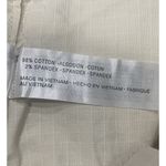 Union Bay Womens 0/24 Cream Relaxed Fit Straight Carpenter Style Cargo Pants Y2K Photo 8