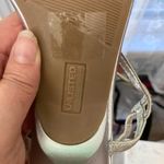 Unlisted Kenneth Cole Silver sparkly beaded sandals w diamanté details 10 Photo 5